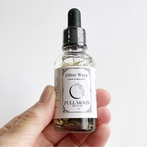 Full Moon Ritual Oil | 1 oz Dropper Bottle | Infused with Obsidian & Lunar Herbs